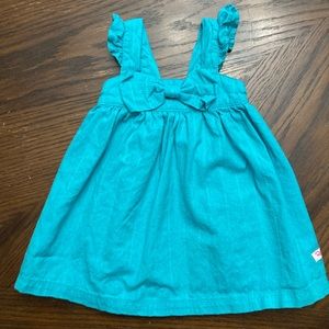 RuffleButts baby girl dress. EUC. Only worn once for a few hours. 6-12 months.